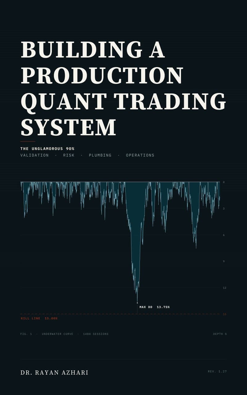 Cover of Building a Production Quant Trading System