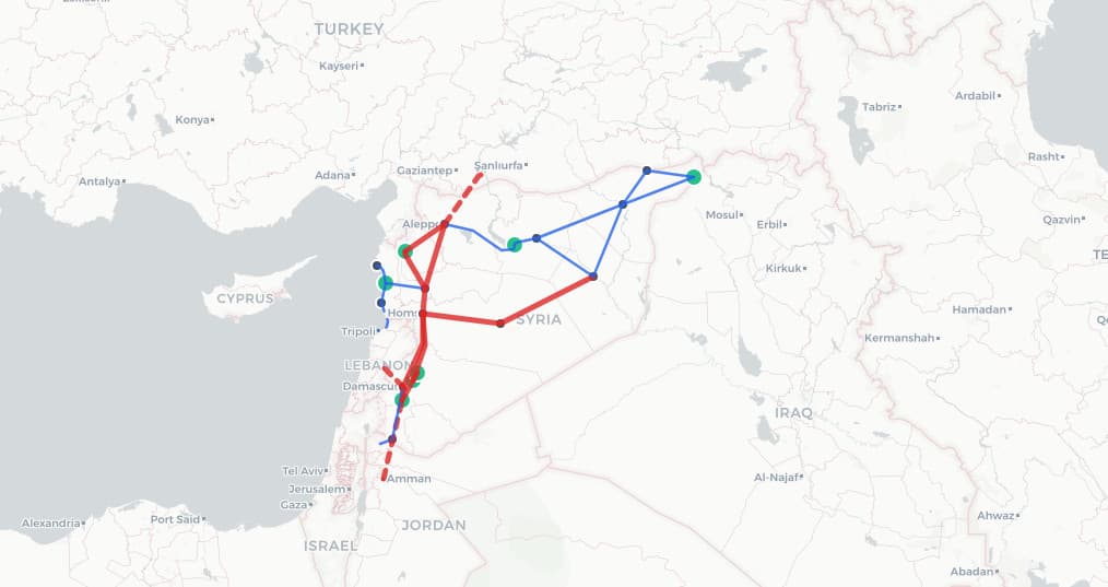 Visualizing Syria's Electricity Network