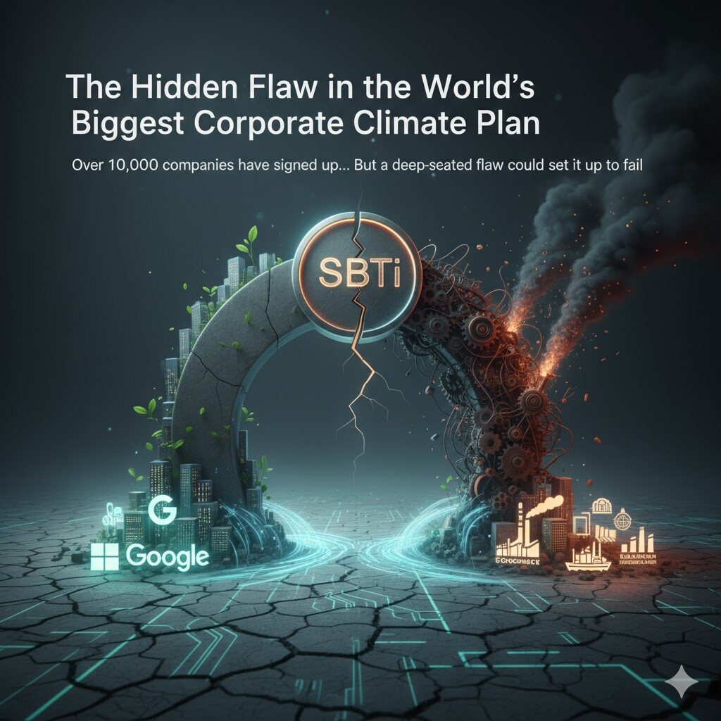 The Hidden Flaw in the World’s Biggest Corporate Climate Plan