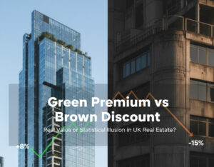 Read more about the article Green Premium vs Brown Discount in UK Real Estate: Are They Real or Illusion?